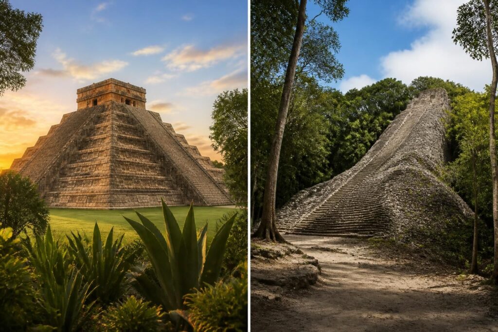 découvrez les ruines mayas de chichén itzá et cobá : guide pour choisir la meilleure destination pour votre visite culturelle et historique au cœur du yucatán.
