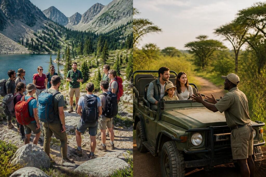 découvrez comment choisir entre une excursion en groupe ou privée selon vos envies et votre budget pour vivre une expérience de voyage personnalisée et adaptée à vos besoins.