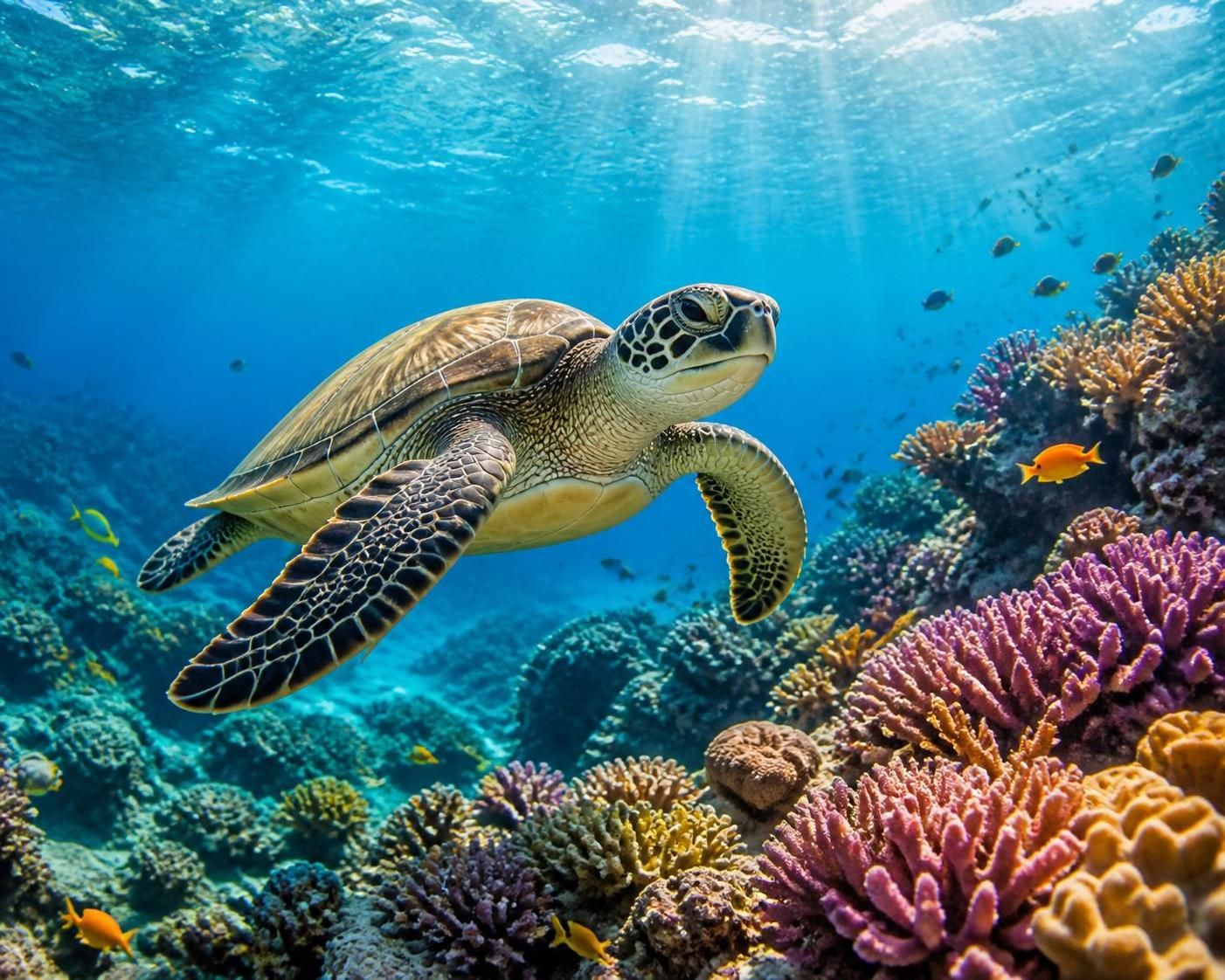 découvrez les expériences uniques de nager avec les tortues et les requins-baleines, et choisissez la meilleure activité pour les passionnés de la mer.