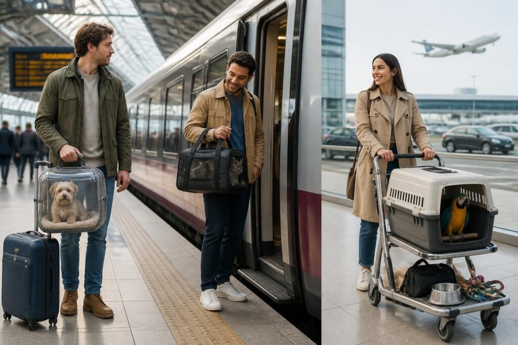 découvrez les meilleures options pour voyager avec votre animal de compagnie en toute sérénité. conseils pratiques et solutions adaptées pour transporter votre compagnon lors de vos déplacements.