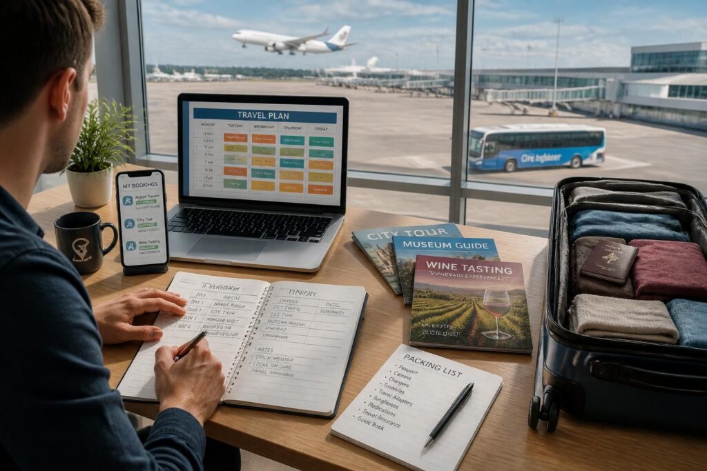 découvrez comment organiser à l'avance vos transferts aéroport et excursions pour vivre un voyage sans stress, en profitant d'une planification simple et efficace.