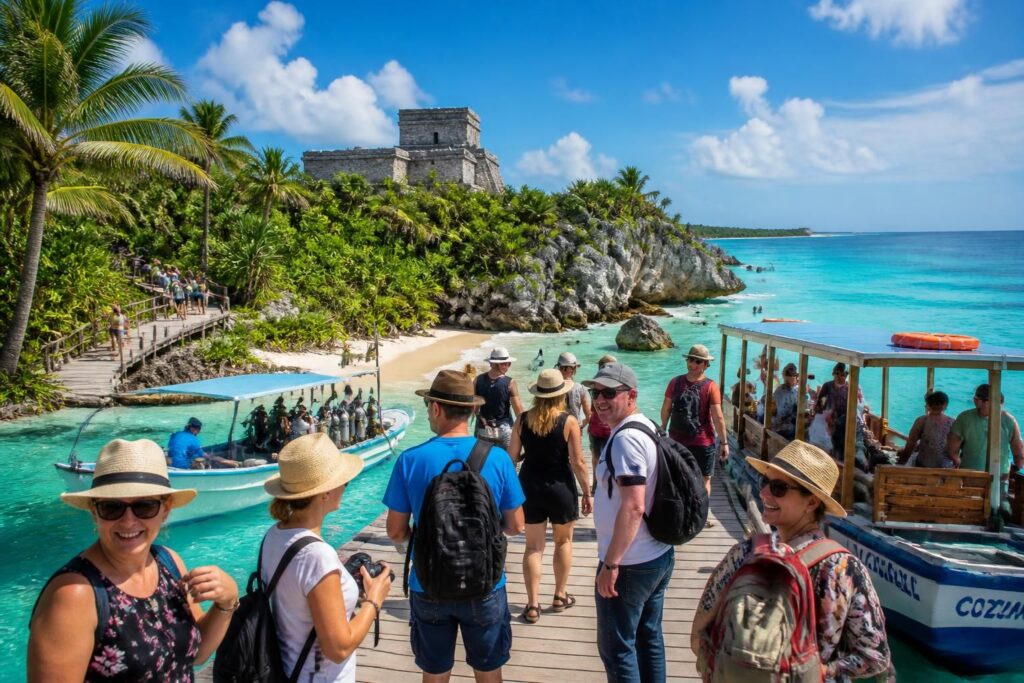 découvrez les excursions incontournables accessibles depuis cozumel, spécialement conçues pour les croisiéristes francophones. plongez dans des aventures uniques alliant culture, nature et détente lors de votre escale au mexique.