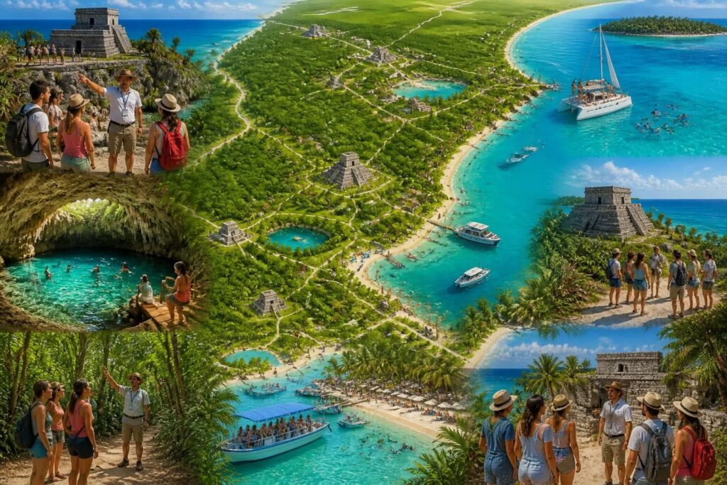 découvrez le meilleur de la riviera maya en 7 jours avec notre itinéraire complet en français, incluant des excursions incontournables pour une expérience inoubliable.