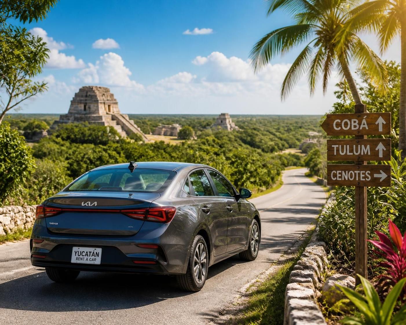 découvrez les avantages de la location de voiture versus l'agence pour visiter le yucatán et faites le meilleur choix pour un voyage inoubliable.
