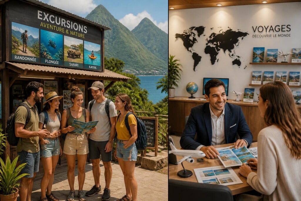 découvrez les différences clés entre une agence d'excursion et une agence de voyage classique pour mieux organiser vos prochaines escapades.